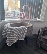 Load image into Gallery viewer, Couture Baby Bassinet *various colours*