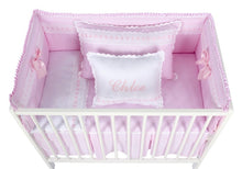 Load image into Gallery viewer, Pink Artenas Cot Bed 140cm x 70cm