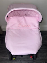 Load image into Gallery viewer, Plain pique car seat set without ruffles *various colours*