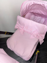 Load image into Gallery viewer, Pique Car Seat set extra ruffle *various colours*