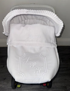 Custom Frame car seat set *various colours*