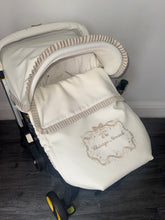 Load image into Gallery viewer, Custom Crown Princess ruffle Leatherette Set *various colours*