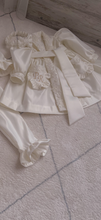 Load image into Gallery viewer, Satin sparkle &amp; lace Pjs set