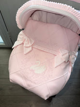Load image into Gallery viewer, Diamond Swan car seat set *various colours*