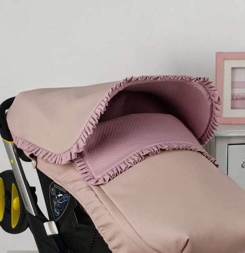 Dusky Pique leatherette Car Seat Set