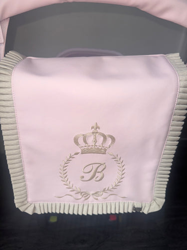 Custom Crown Laurel ruffle shoulder bag *various colours*