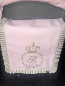 Custom Crown Laurel ruffle shoulder bag *various colours*