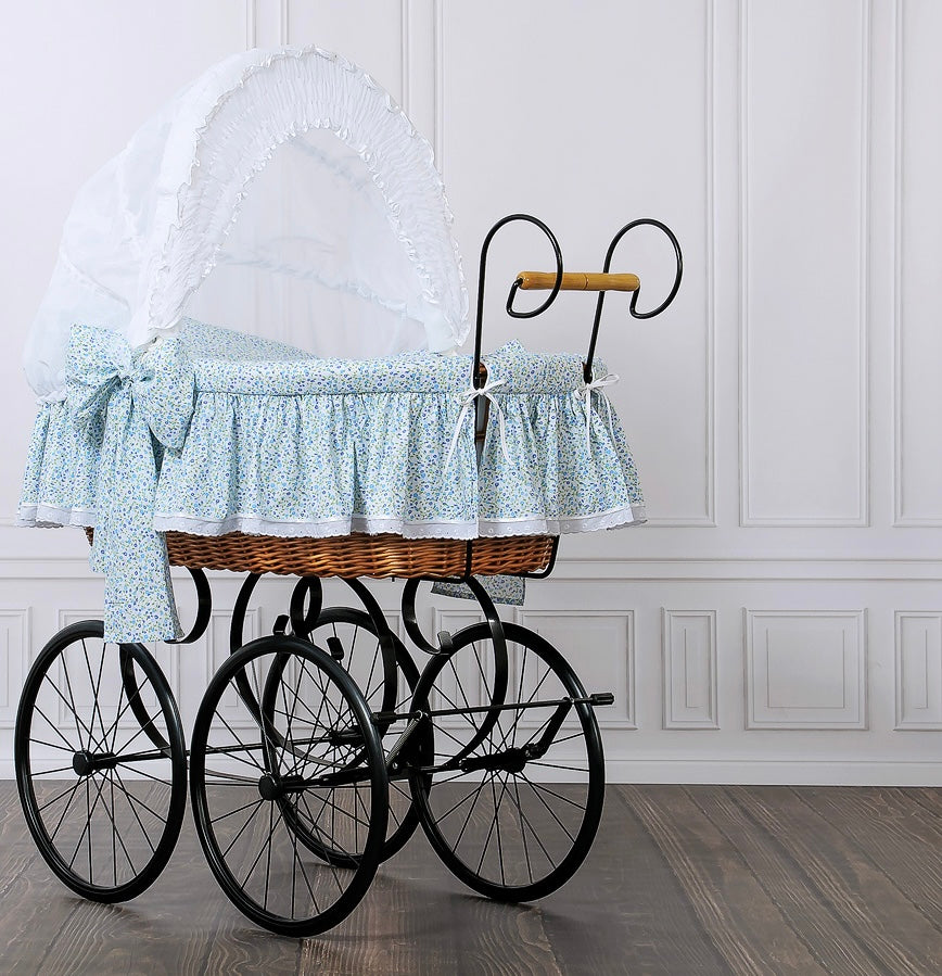 Blue Jasmine Vintage Bassinet