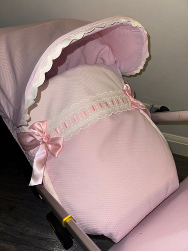 Pink Artenas Car Seat Set