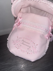 Custom Artenas Little Prince/Princess Ruffle Car seat