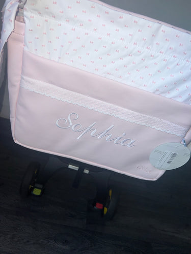 Leatherette plumeti short strap bag