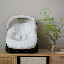 Load image into Gallery viewer, Cream Viena leatherette Car Seat Set