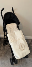 Load image into Gallery viewer, Diamond stitch ballet Pram footmuff