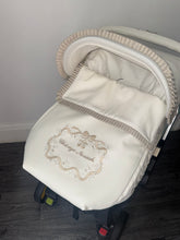 Load image into Gallery viewer, Custom Crown Princess ruffle Leatherette Set *various colours*