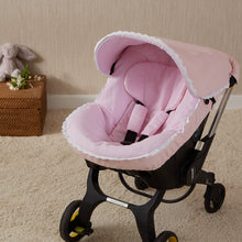 Load image into Gallery viewer, Pink Leatherette Artenas Car Seat Set