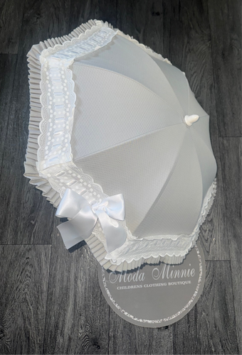 Artenas material Ruffle Spanish Parasol *various colours*