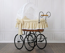 Load image into Gallery viewer, Beige Christine Polka Vintage Bassinet