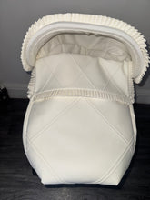 Load image into Gallery viewer, Diamond Double Stitch &amp; frill leatherette Car Seat Set *various colours*