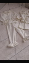 Load image into Gallery viewer, Satin sparkle &amp; lace Pjs set