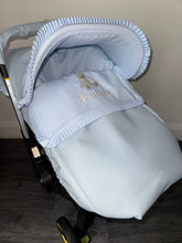 Load image into Gallery viewer, Pique Teddy Bear car seat set *various colours*