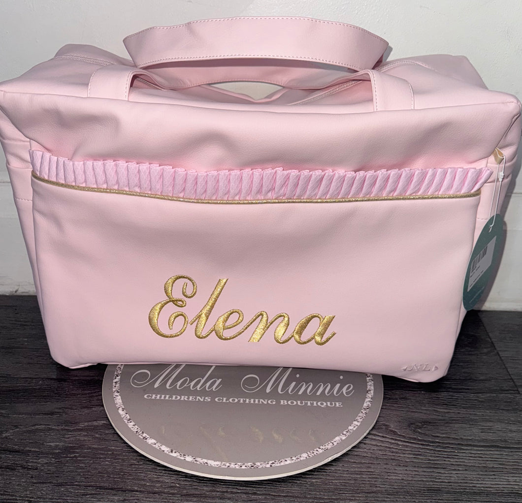 Sparkle Leatherette Ruffle Maternity bag *various colours*
