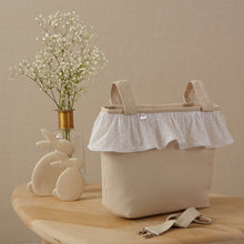 Load image into Gallery viewer, Camel Plumeti Tote Bag
