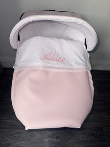 Leatherette Plumeti Car Seat Set *various colours*