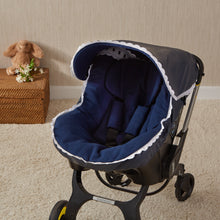 Load image into Gallery viewer, Leatherette Navy Artenas Car Seat Set