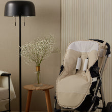 Load image into Gallery viewer, Camel Plumeti Frill Footmuff