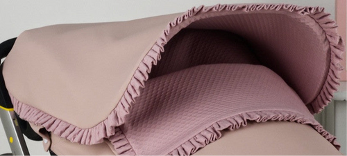 Replacement Leatherette Pique Doona Hood *various colours*