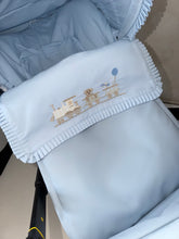 Load image into Gallery viewer, Teddy Train leatherette Car Seat Set *various colours*