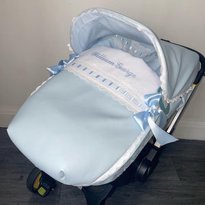 Blue Artenas Car Seat Set