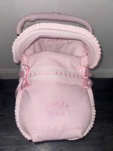 Custom Artenas Tiara Ruffle Car seat