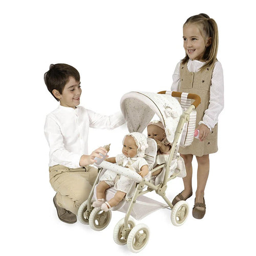 90378 Twin Pram Verona Collection