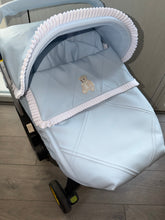 Load image into Gallery viewer, Double Diamond Pique Teddy Bear car seat set *various colours*