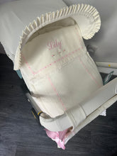 Load image into Gallery viewer, Cream Carla car seat set