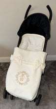 Load image into Gallery viewer, Diamond stitch ballet Pram footmuff