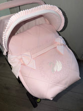 Load image into Gallery viewer, Diamond Swan car seat set *various colours*