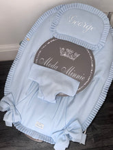 Load image into Gallery viewer, Blue Spanish Baby Bouncer
