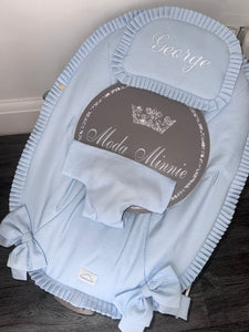 Blue Spanish Baby Bouncer