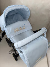 Load image into Gallery viewer, Teddy Train leatherette Car Seat Set *various colours*
