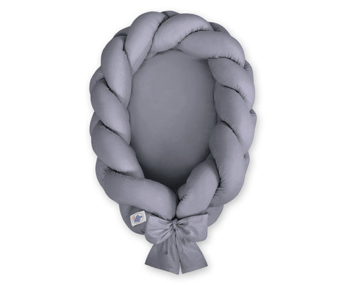 Dark Grey Braided Nest