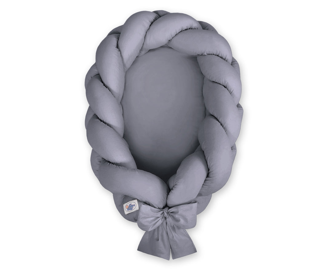 Dark Grey Braided Nest