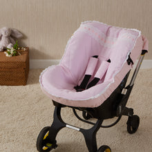 Load image into Gallery viewer, Pink Leatherette Artenas Car Seat Set
