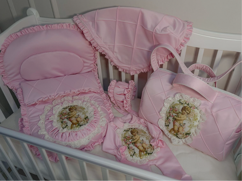 Satin Cherub set
