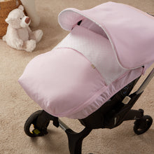 Load image into Gallery viewer, Pink Plumeti Car Seat Set