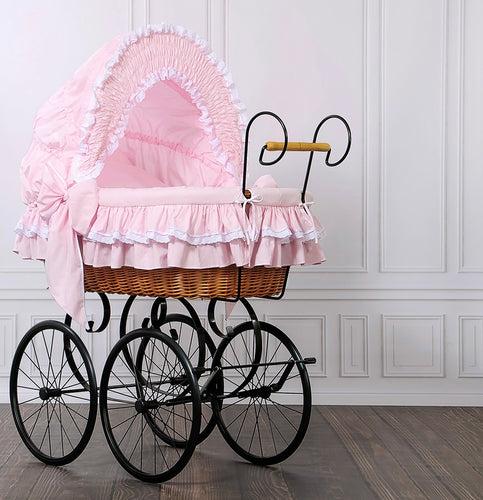 Pink Victoria Vintage Bassinet