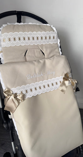 Double Camel Artenas Pram footmuff