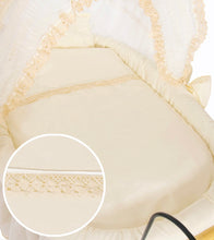 Load image into Gallery viewer, Cream Elisa Vintage Bassinet