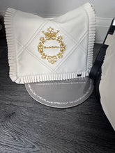 Load image into Gallery viewer, Double Diamond stitch &amp; crown crest shoulder Bag *various colours*